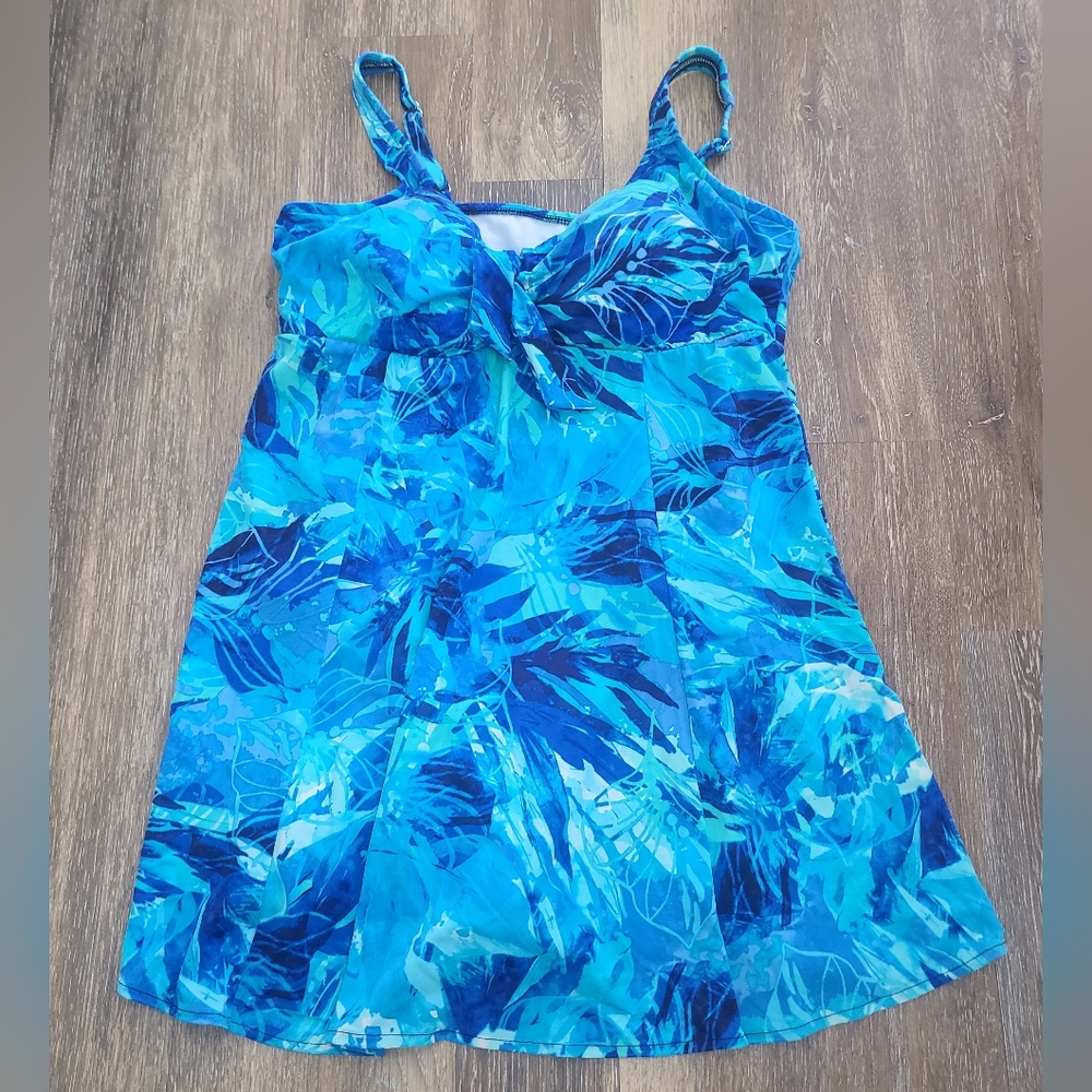 Croft & Barrow Tropical Design Swimsuit Women's Size 18W